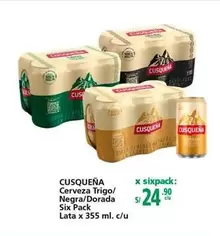 Cusqueña - Cerveza Trigo/ Negra/Dorada Six Pack
