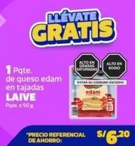 Laive - Queso Edam En Tajadas