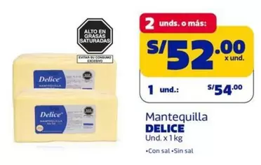 Delice - Mantequilla