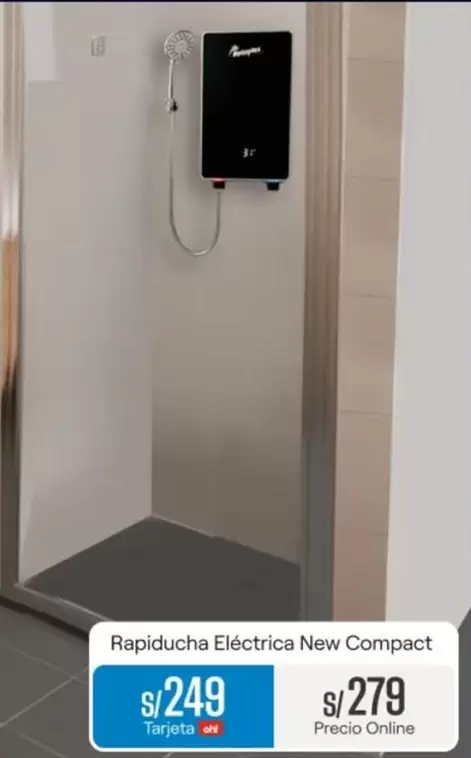 Rapiducha Eléctrica New Compact