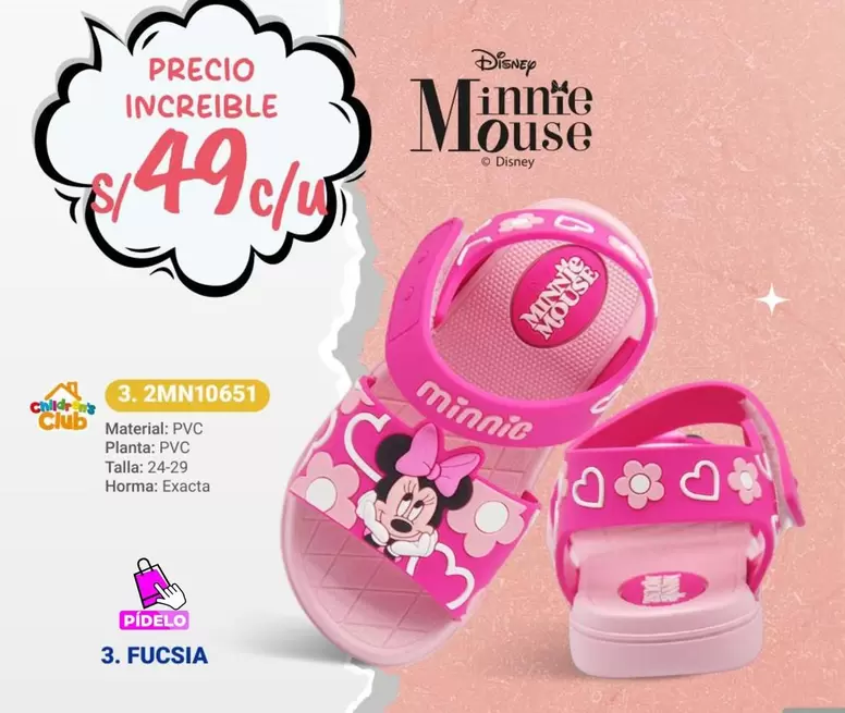 Disney - sandalias bebé