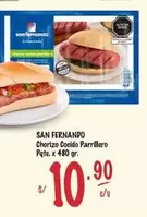 San Fernando - Chorizo Cocido Parrillero