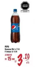 Pepsi - Gaseosa Bot. x 1 Lt.