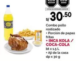 Coca-Cola - Combo pollo rostizado