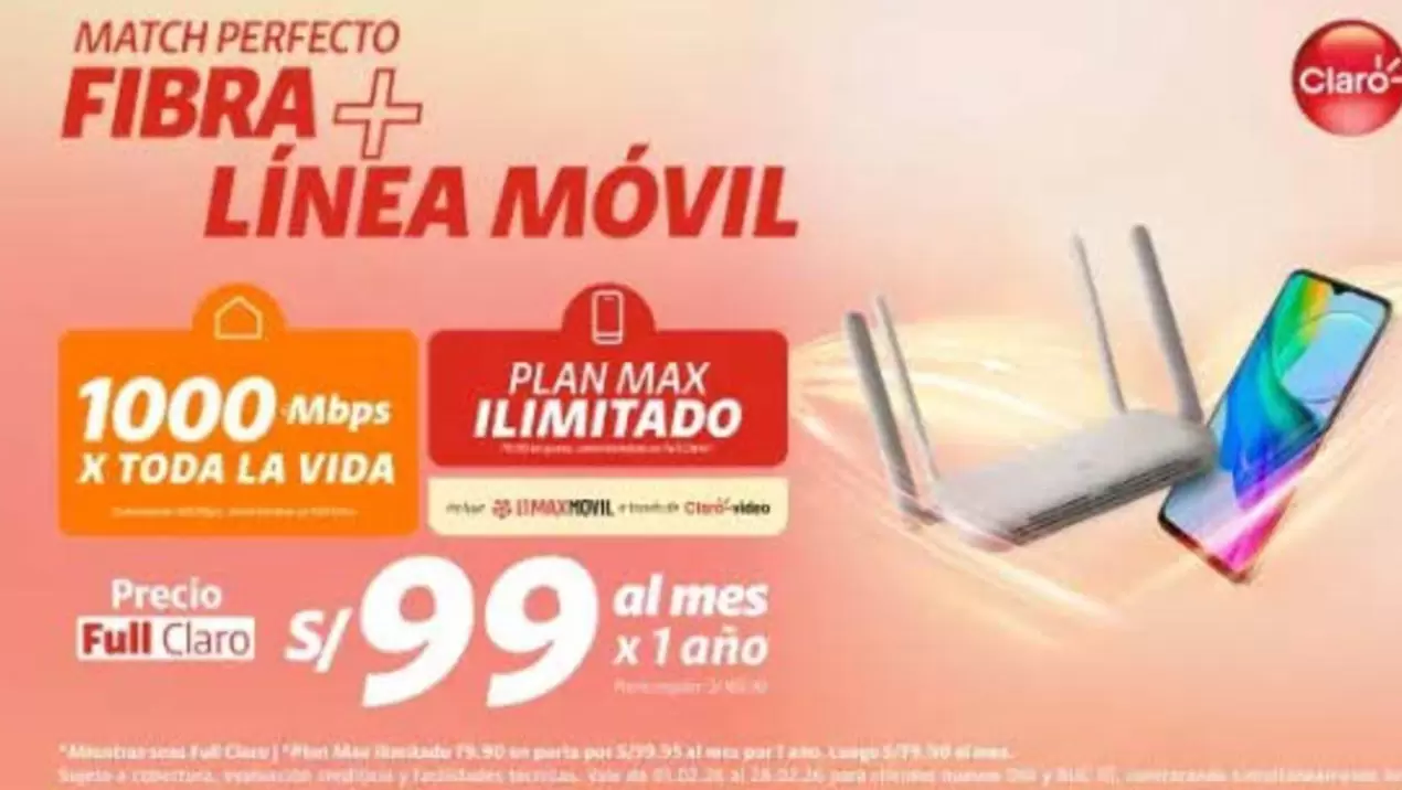 Vida - FIBRA + LÍNEA MÓVIL