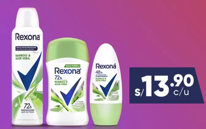 Rexona - BAMBOO & ALOE VERA
