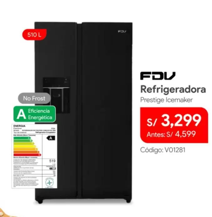 Refrigeradora Prestige Icemaker