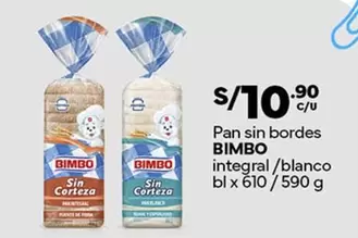 Bimbo - Pan sin bordes