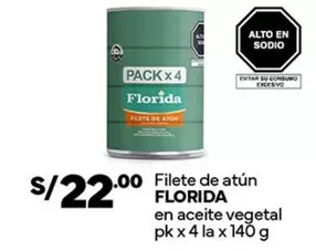 Florida - Filete de atún