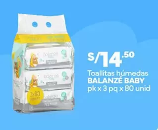 Balanzé - Toallitas húmedas