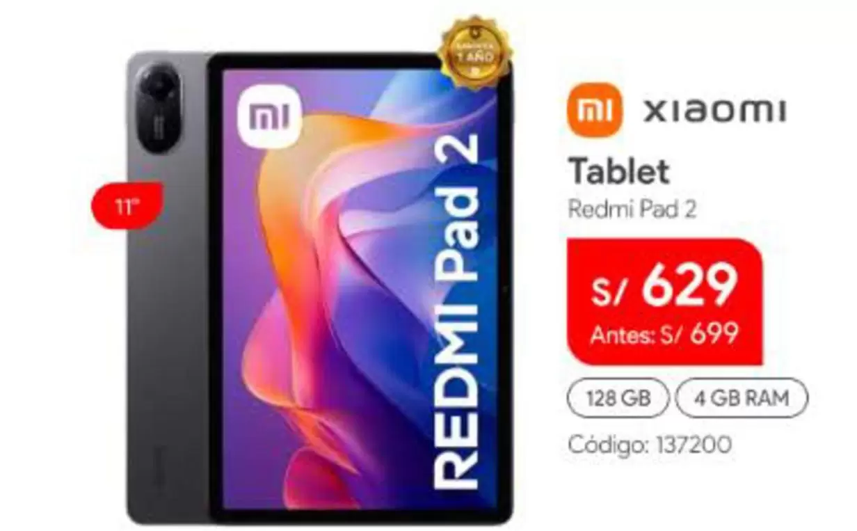 Xiaomi - Redmi Pad 2