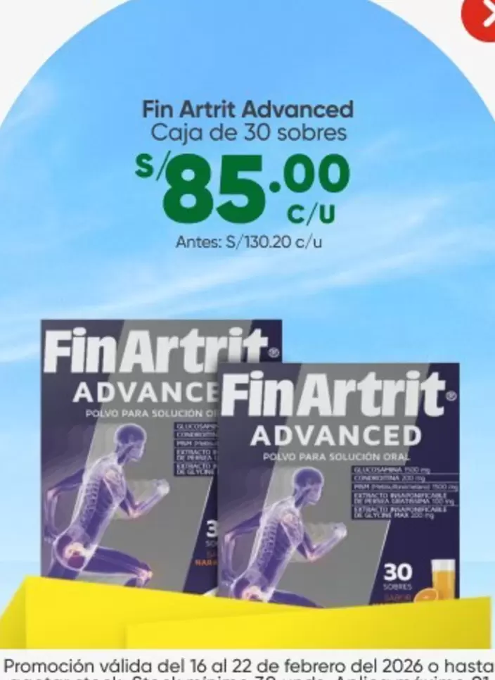 Advance - d Caja de 30 sobres