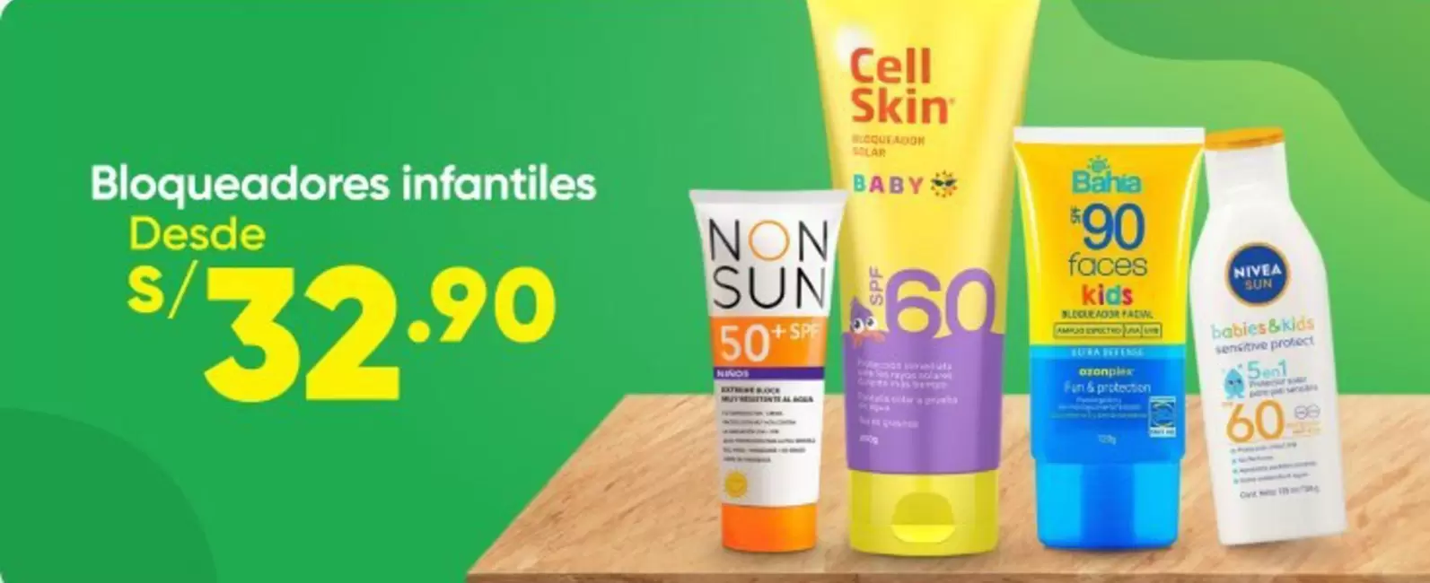 Bahía - Bloqueadores infantiles