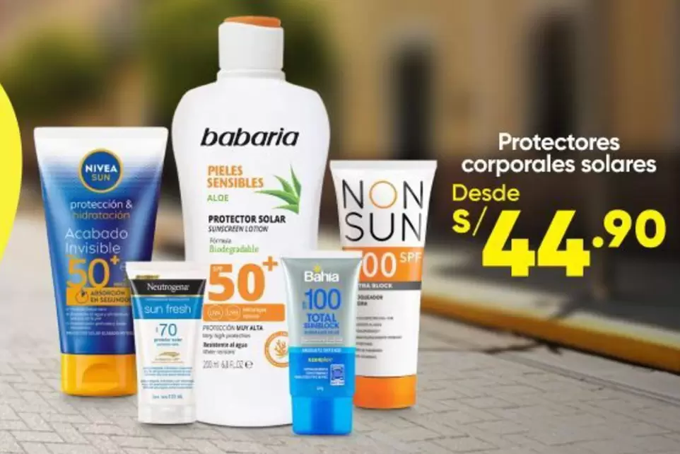 Nivea - Protectores corporales solares