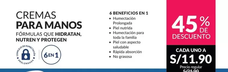 Piel - CREMAS PARA MANOS