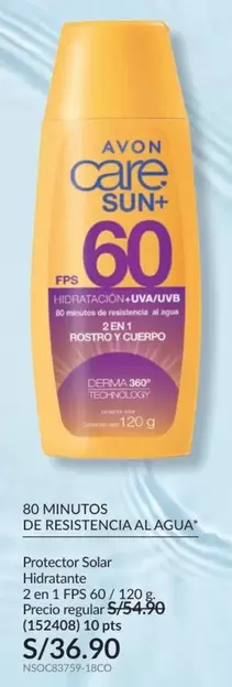 Avon - Protector Solar Hidratante