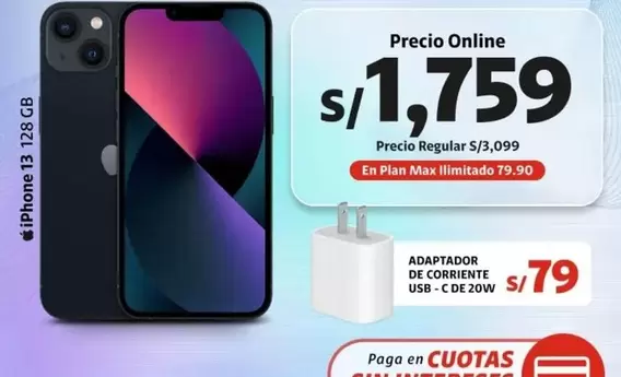 Apple - iPhone 13 128 GB