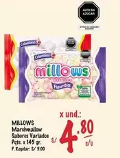 Colombina - MILLOWS Marshmallow Figuritas