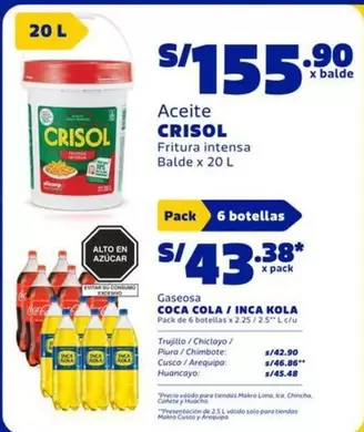 Crisol - Aceite