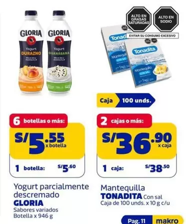 Gloria - Yogurt parcialmente descremado