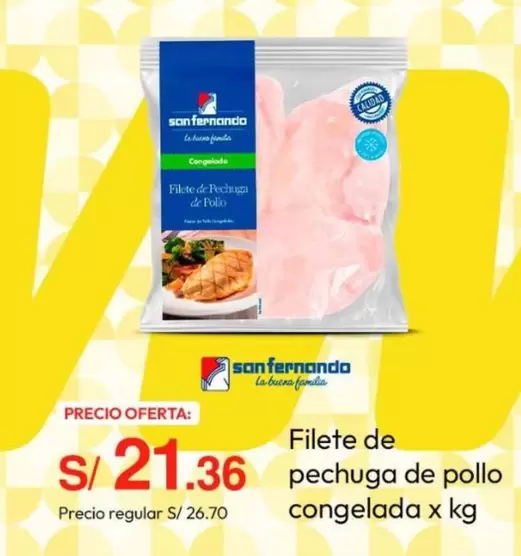 San Fernando - Filete de pechuga de pollo