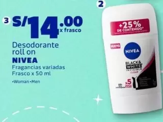 Nivea - Desodorante roll on