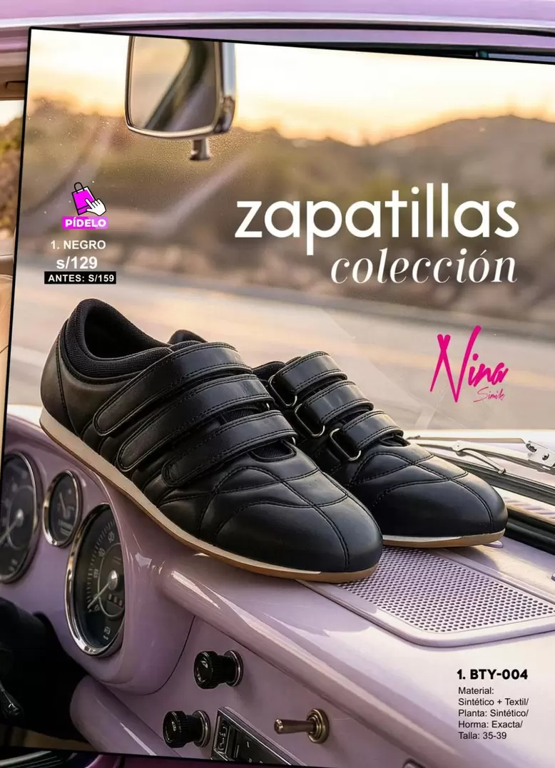 zapatillas colección Nina