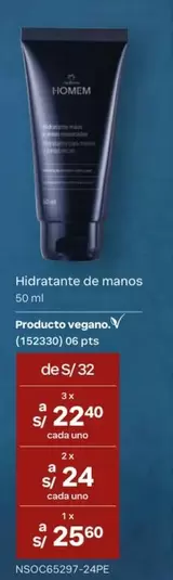 PTS - Hidratante de manos