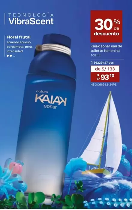 Kaiak - Kalak sonar eau de toilette femenina