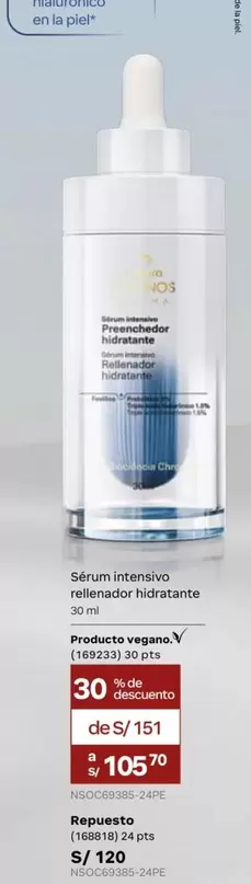 Eucerin - Sérum intensivo rellenador hidratante