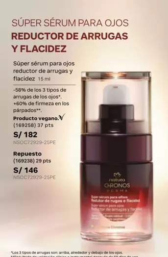 Chronos - SÚPER SÉRUM PARA OJOS REDUCTOR DE ARRUGAS Y FLACIDEZ