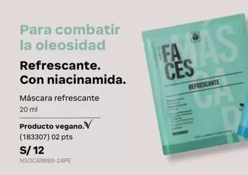 PTS - Máscara refrescante