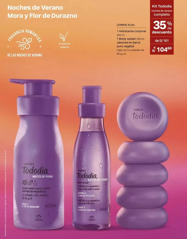 PTS - Noches de Verano Mora y Flor de Durazno