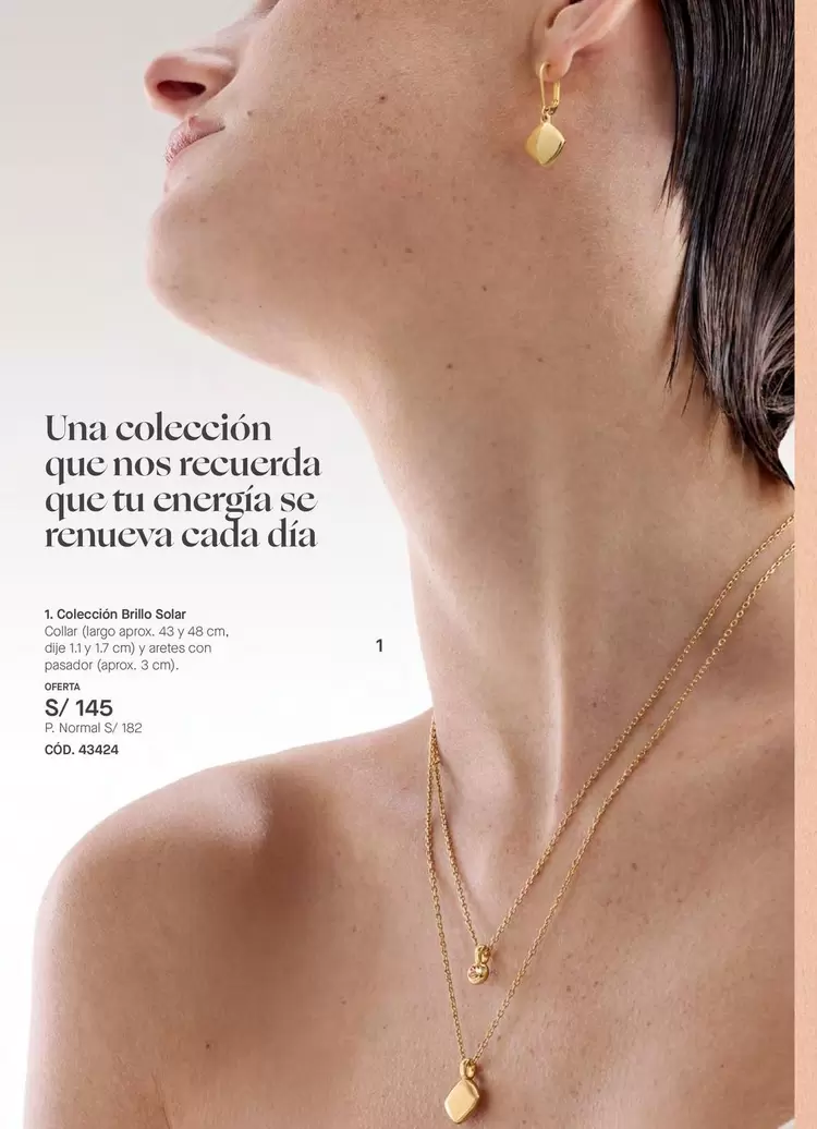 Una - 1. Aretes Bella Gold
