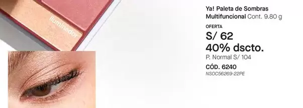 Paleta de Sombras Multifuncional