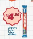 Cristal - Viniforro Carta