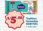 Babysec - Toallitas húmedas