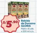 Gloria - Bebida de Durazno