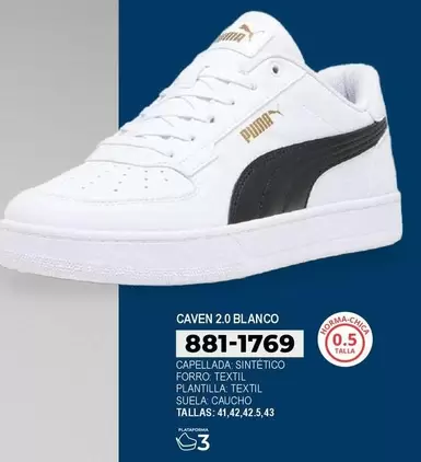 Puma - CAVEN 2.0 BLANCO