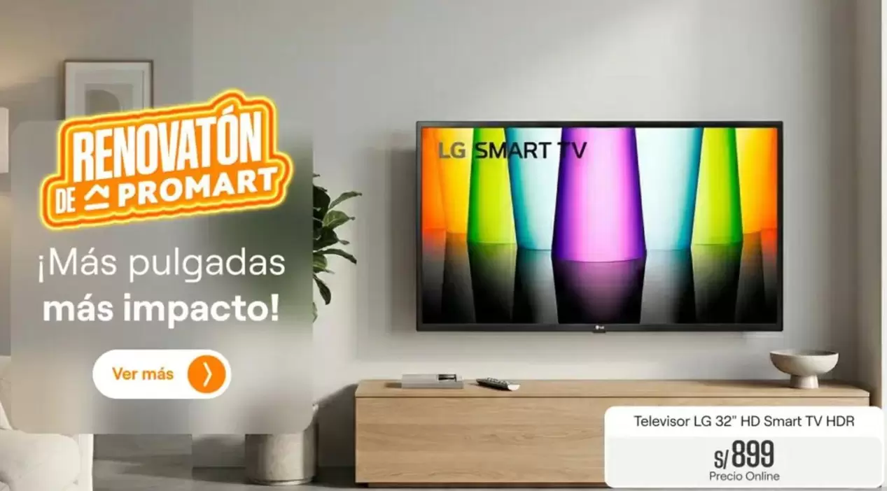 Lg - LG 32" HD Smart TV HDR