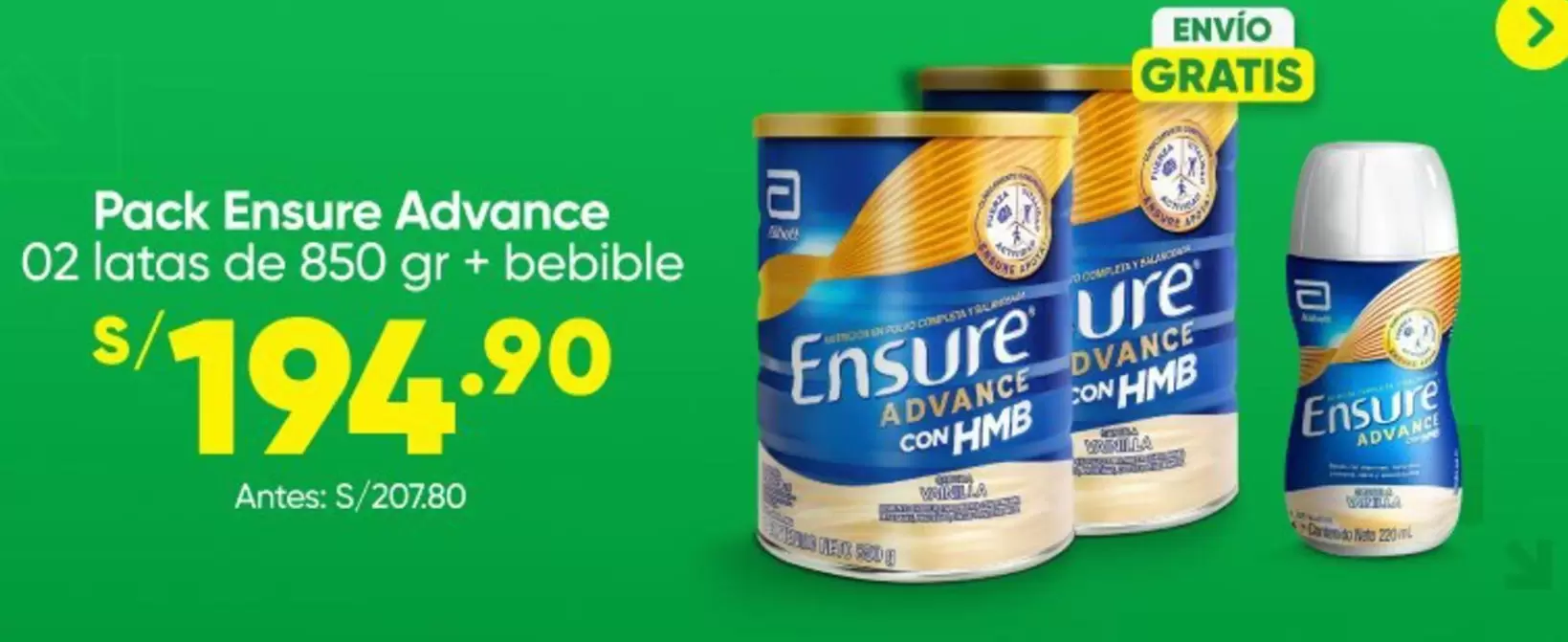 Ensure -  Advance