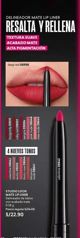 Pink - DELINEADOR MATE LIP LINER