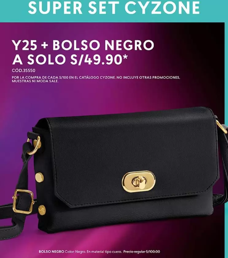 Solo - Y25 + BOLSO NEGRO