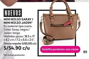 MINI BOLSO SARAY/ MINI BOLSO JADEN