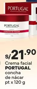 Portugal - Crema facial concha de nácar