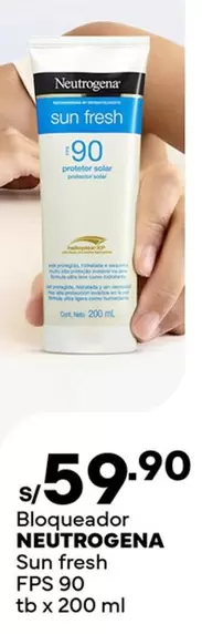 Neutrógena - Sun fresh FPS 90