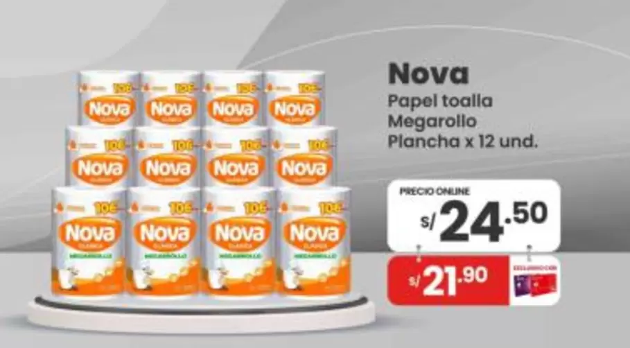 Nova - Papel toalia Megarollo