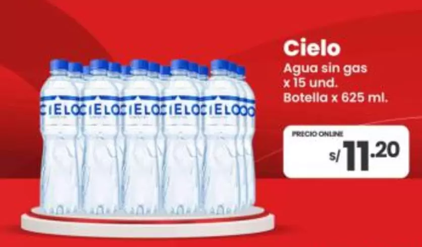 Cielo - Agua sin gas