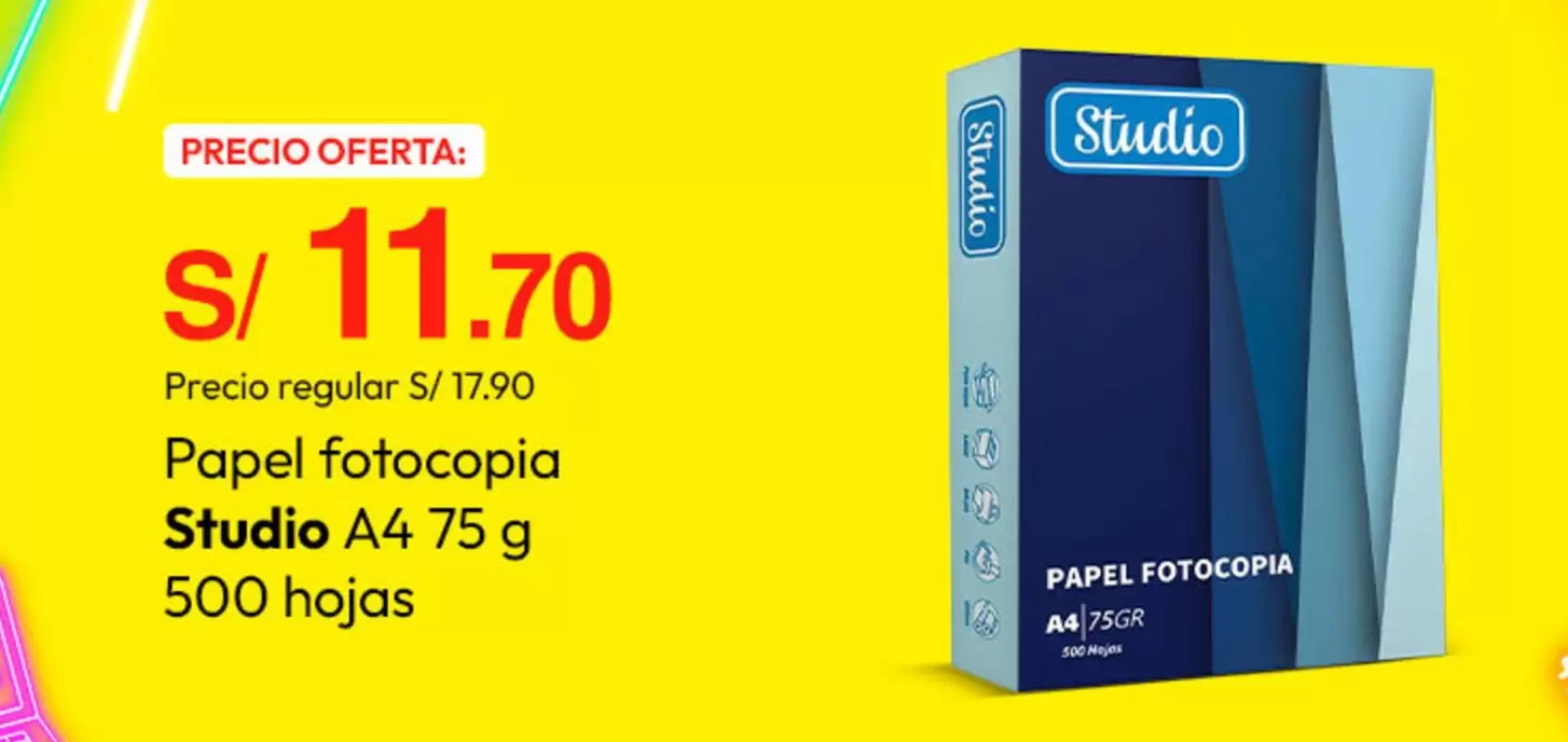 Studio - Papel fotocopia