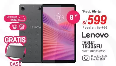 Lenovo - TABLET TB305FU